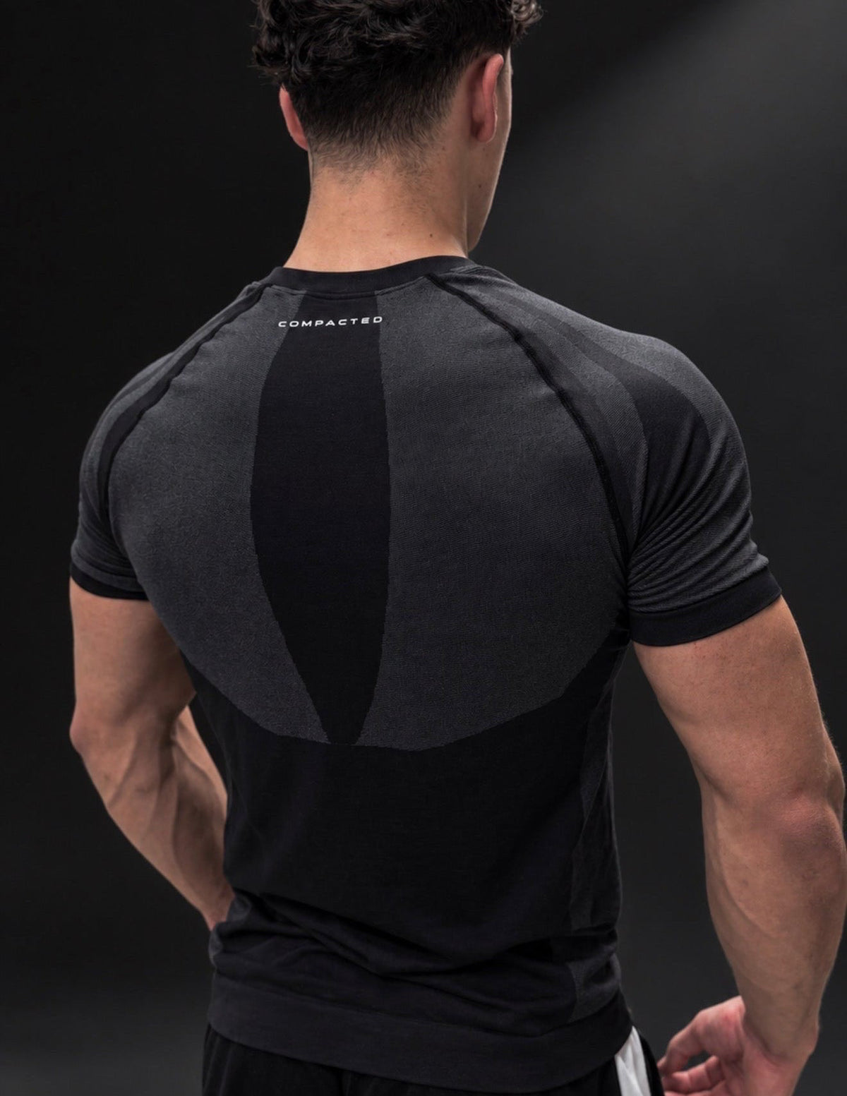 Seamless Compression Shirt - Graphite Black