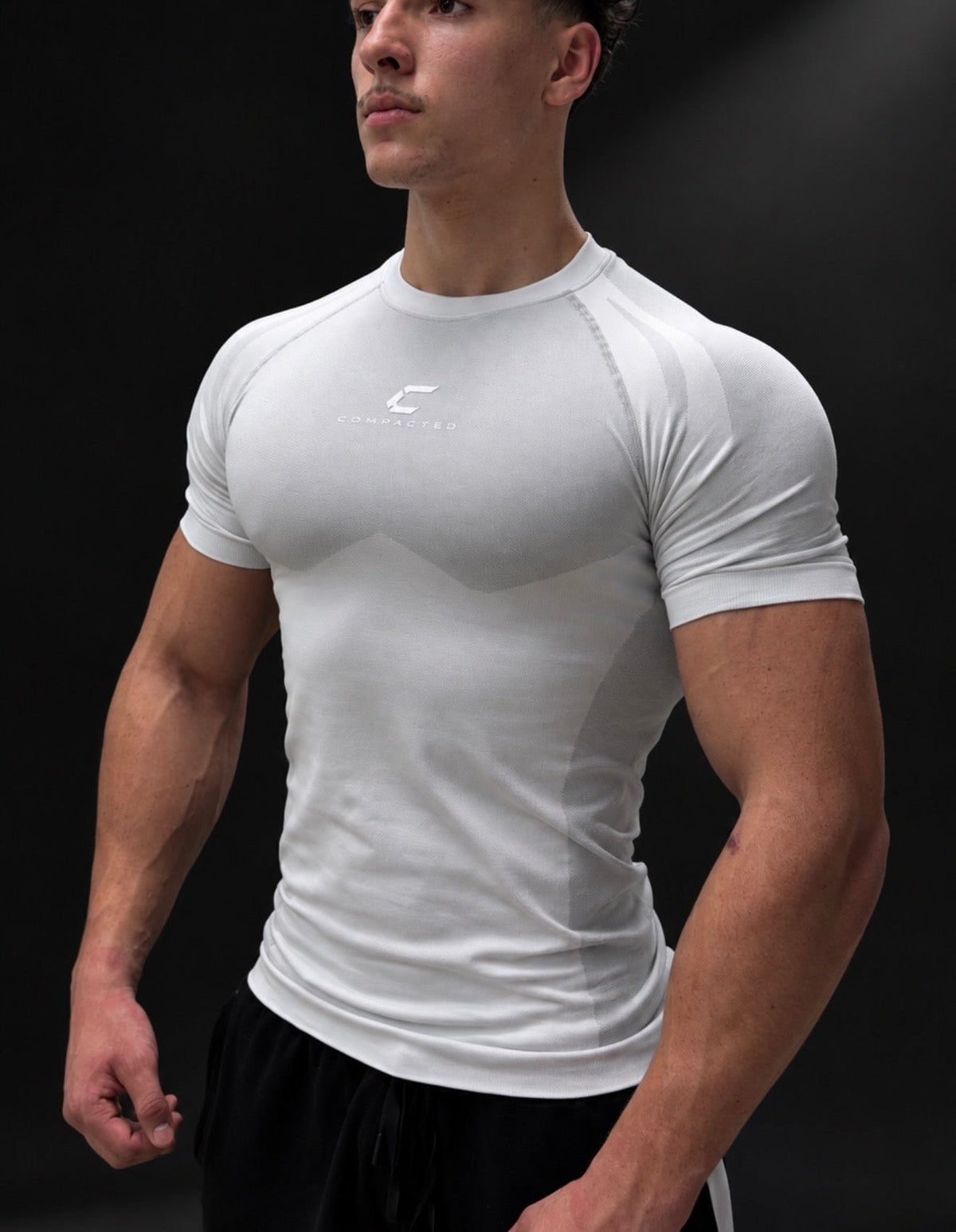 Seamless Compression Shirt - Frost White