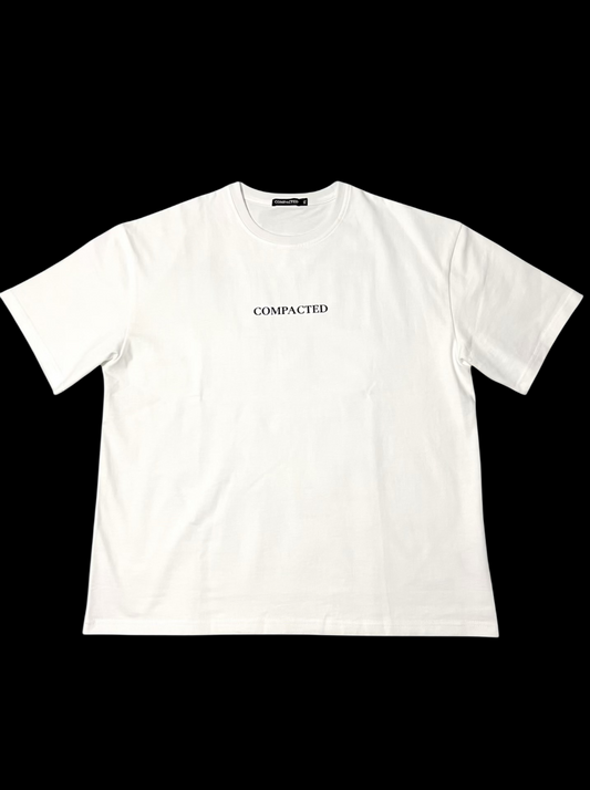 The BUILT BY MYSELF Oversized Tee - White Edition