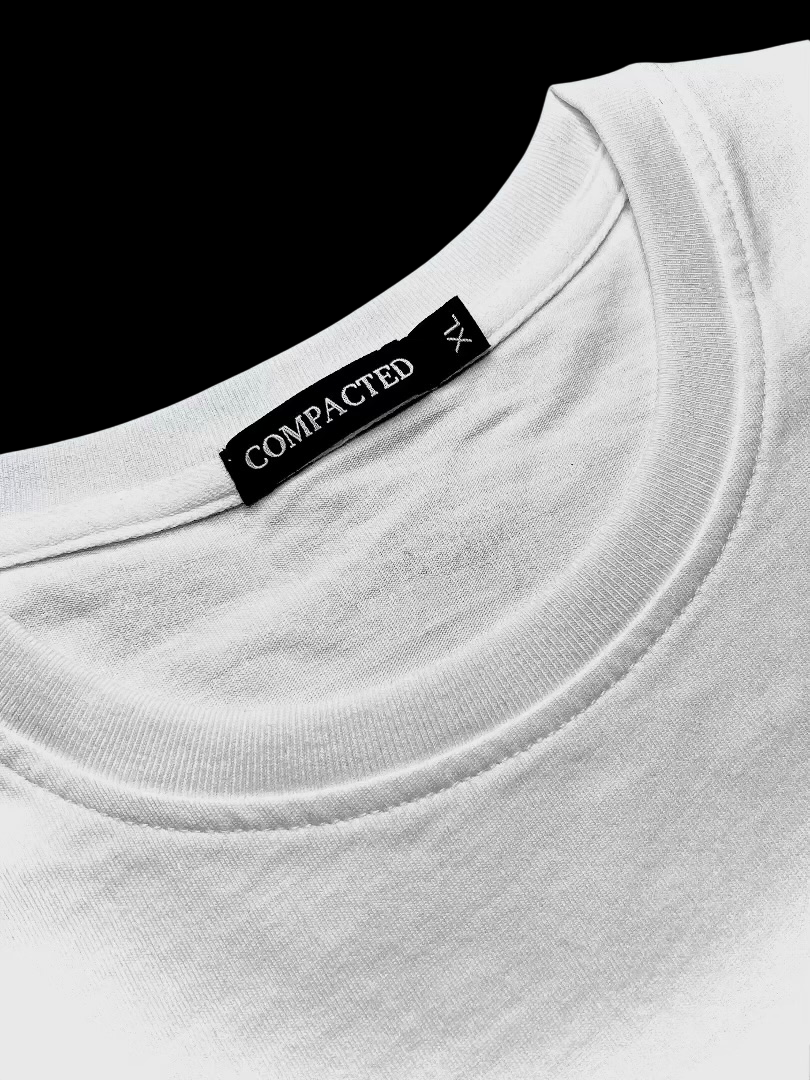 The BUILT BY MYSELF Oversized Tee - White Edition